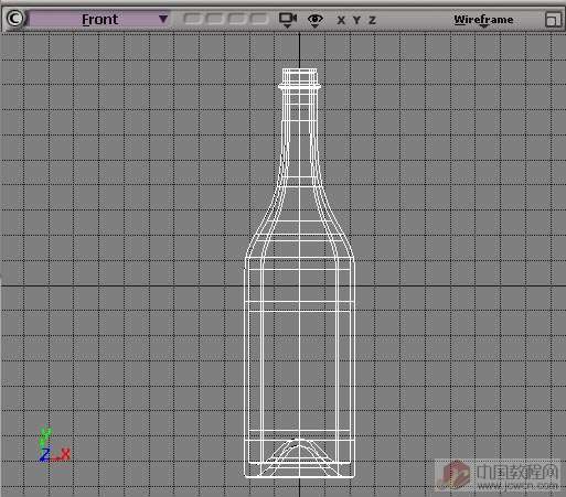 紅酒瓶 SoftImage XSI基礎教程